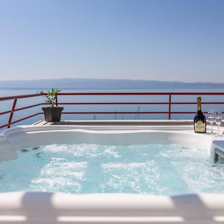 斯普利特Seaside Penthouse With Hot Tub Sky Living公寓 外观 照片