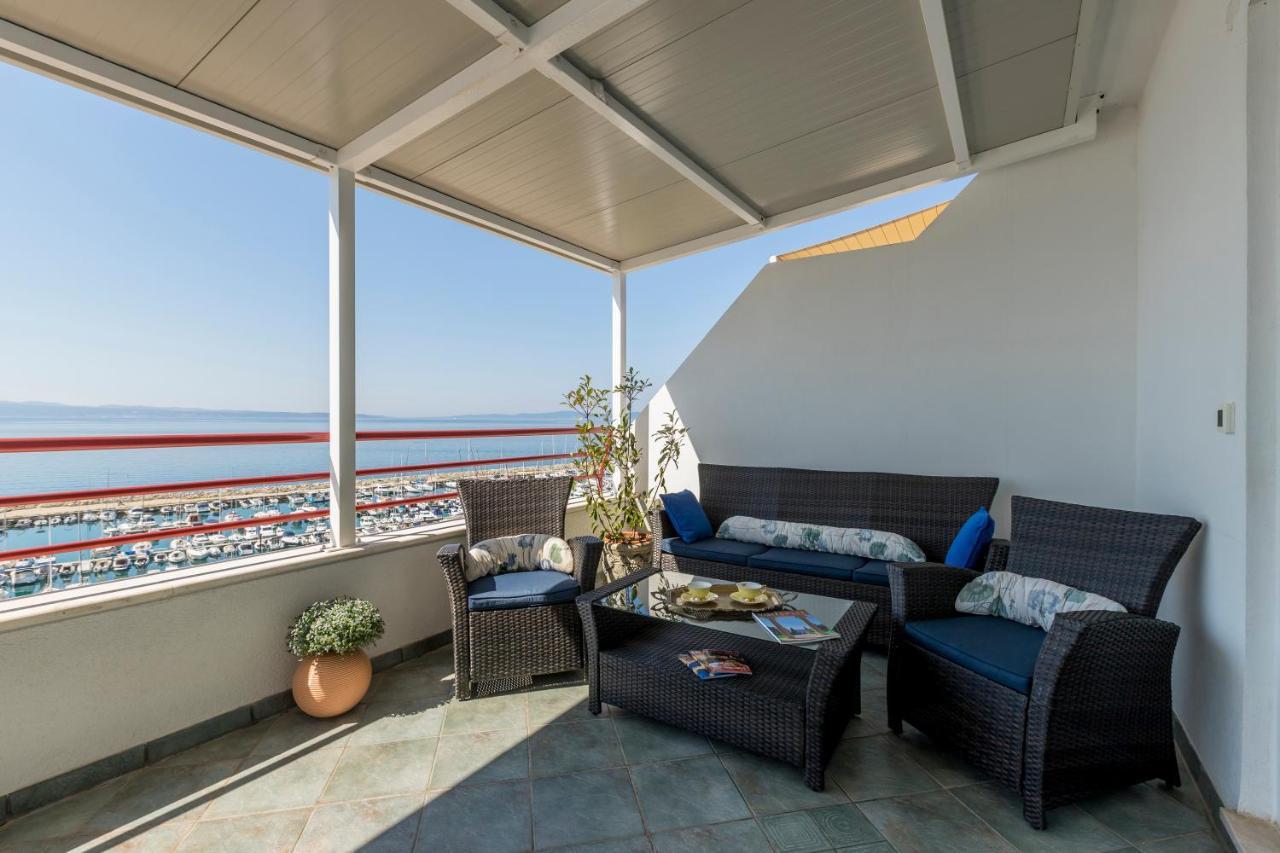 斯普利特Seaside Penthouse With Hot Tub Sky Living公寓 外观 照片