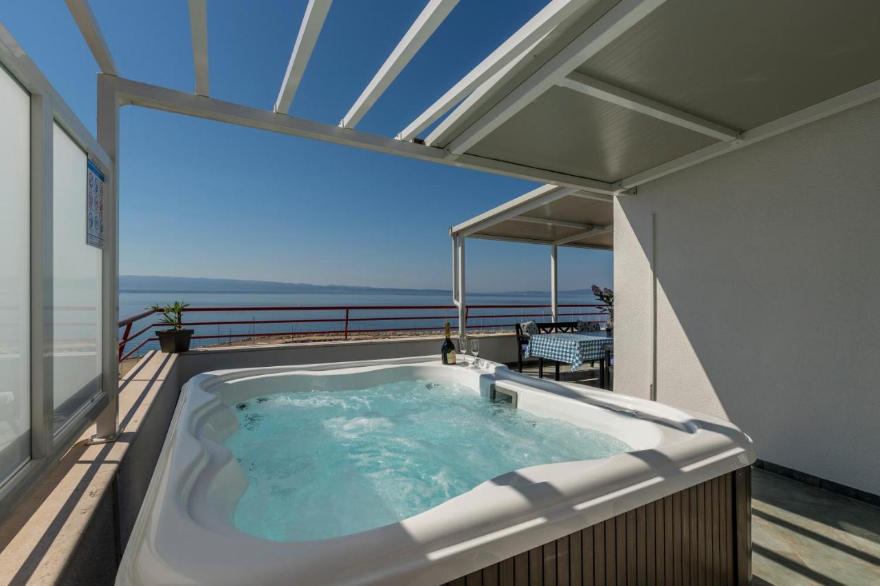 斯普利特Seaside Penthouse With Hot Tub Sky Living公寓 外观 照片